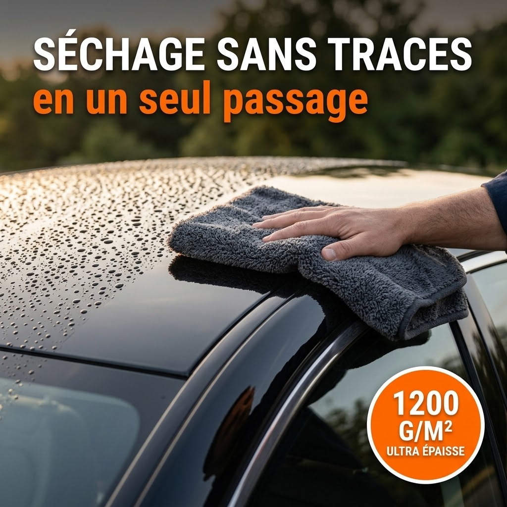 Serviette De Voiture , Tissue De Séchage En Microfibre
